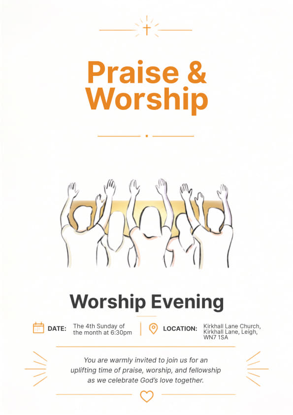 Join us for our regular Sunday evening worship